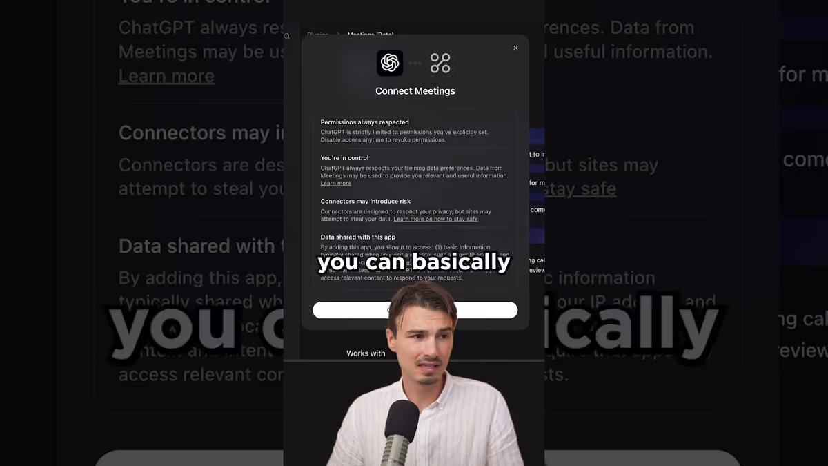 ChatGPT Meetings Plugin: Record Mode Explained