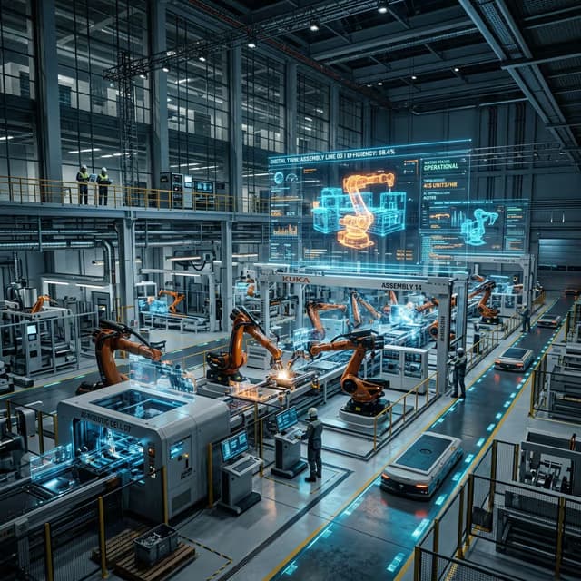 Industrial AI Revolution (2026): From Chatbots to Digital Twins