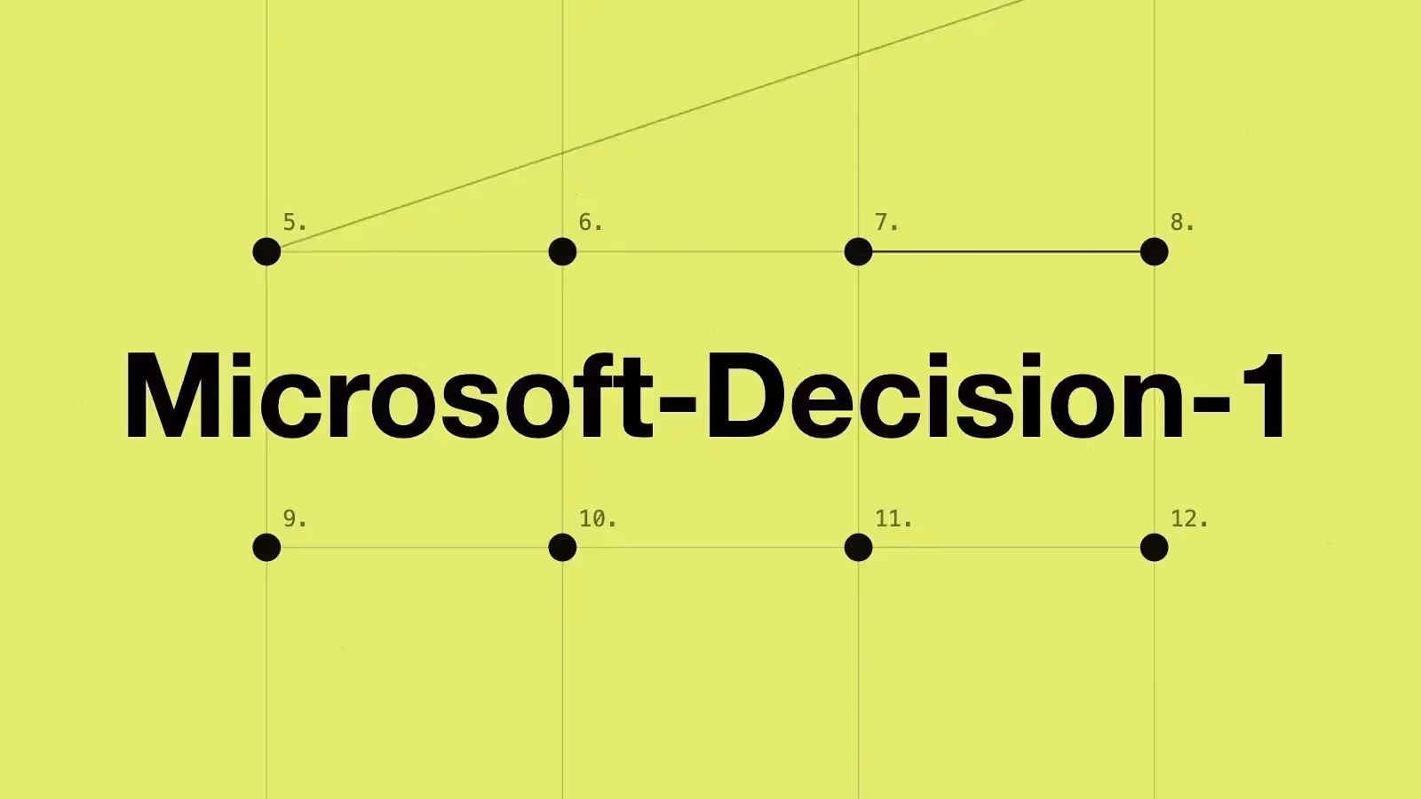 Microsoft-Decision-1: The 9B Decision Model Explained