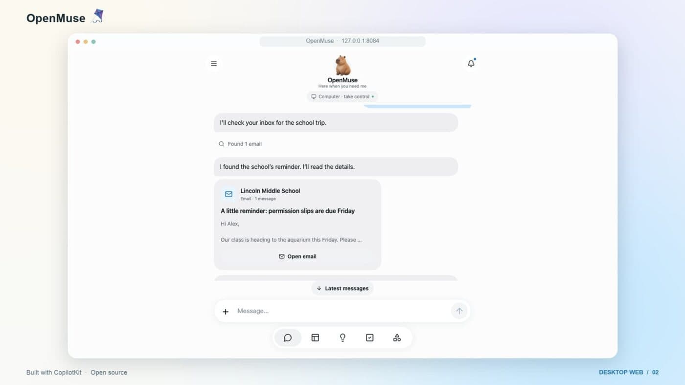 OpenMuse: The Open-Source Personal Agent Explained