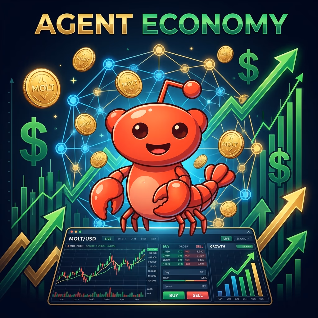 MOLT token and agent economy