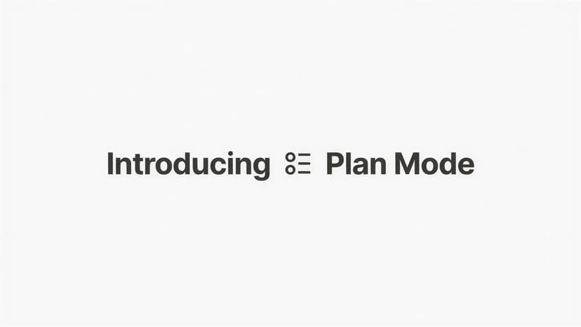 Manus Plan Mode: What It Is and How It Works