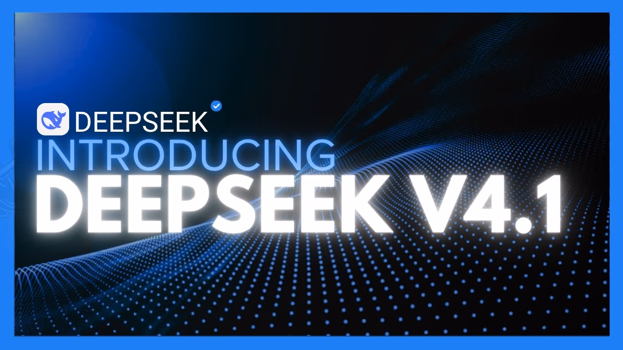 Thumbnail for WorldofAI's YouTube video 'DeepSeek V4.1 Flash Is INSANELY GOOD! Fast, Cheap, Powerful! (Fully Tested)', testing the model across coding, 3D simulation, games, agentic tasks and vision.